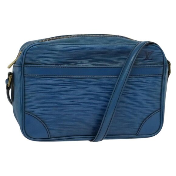 LOUIS VUITTON Epi Trocadero 23 Shoulder Bag Blue M52305 LV Auth 122787 - Picture 1 of 16